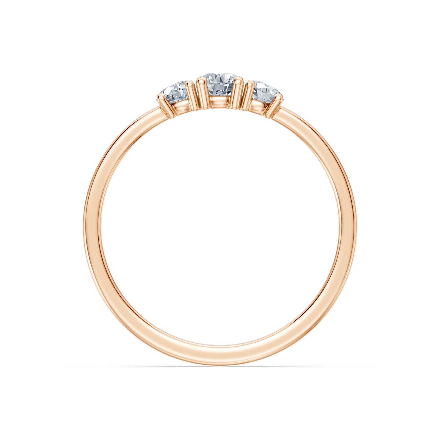 Solitaire Eternity Ring, 0.15 ct — 101-10127