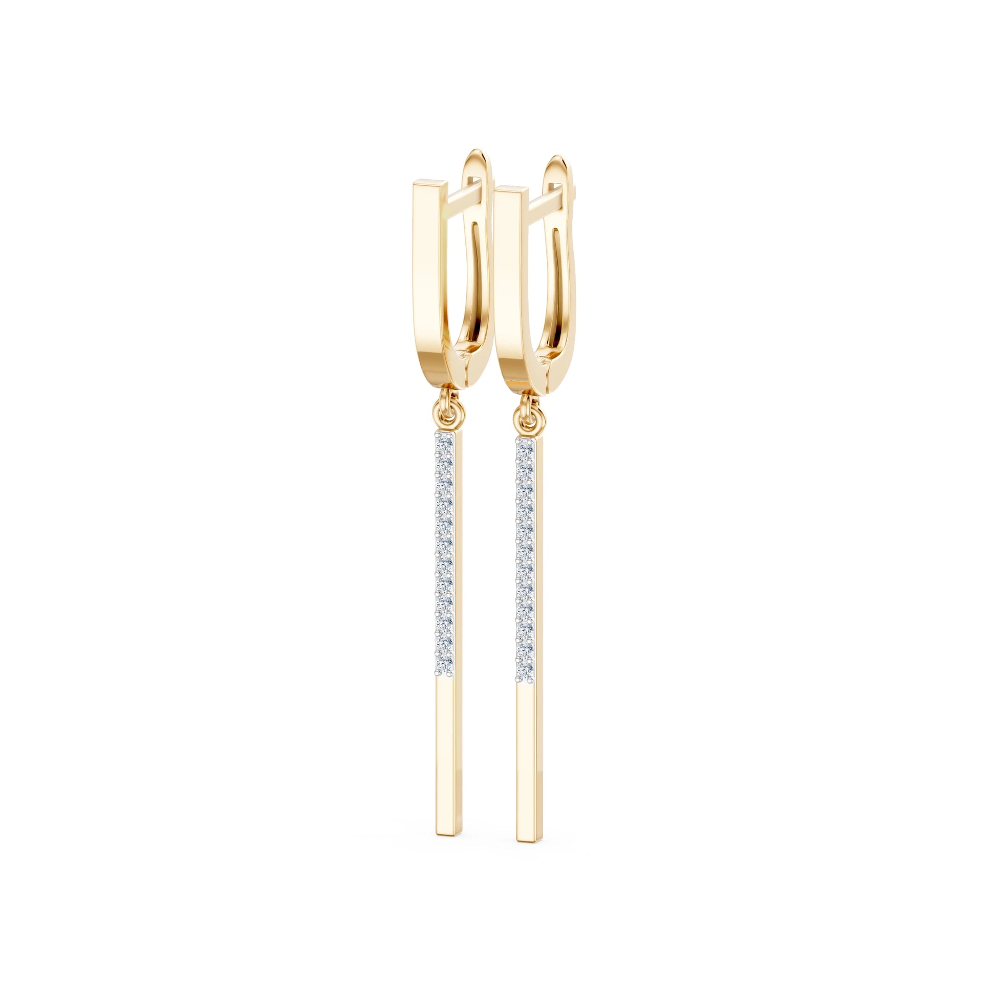 Minimalism Earring, 0.14 ct — 102-10129/6