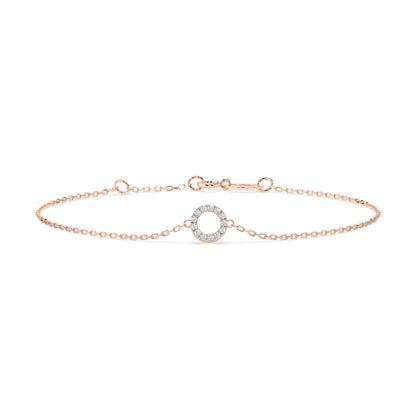 Minimalism Bracelet (Round), 0.07 ct — 105-10015