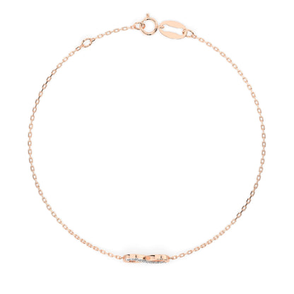 Minimalism Bracelet (Round), 0.05 ct — 105-10009