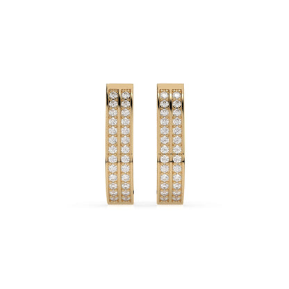 Eternity Earring (Round), 0.42 ct — 102-10045/2