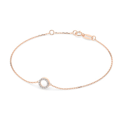 Minimalism Bracelet (Round), 0.07 ct — 105-10015