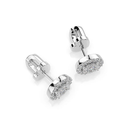 Illusion Earring (Round), 0.2 ct — 102-10018(3.0)