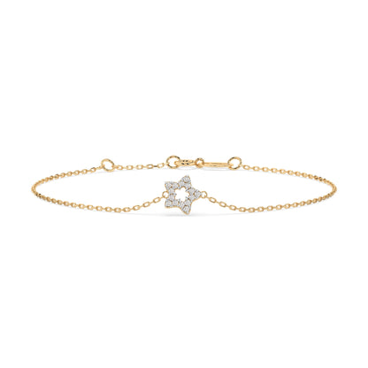 Minimalism Bracelet (Round), 0.08 ct — 105-10014