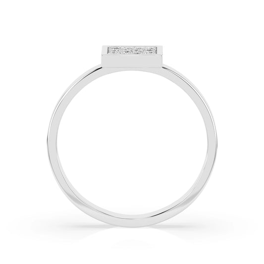 Illusion Ring (Round), 0.07 ct — 101-10059