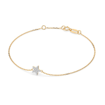 Minimalism Bracelet (Round), 0.03 ct — 105-10013