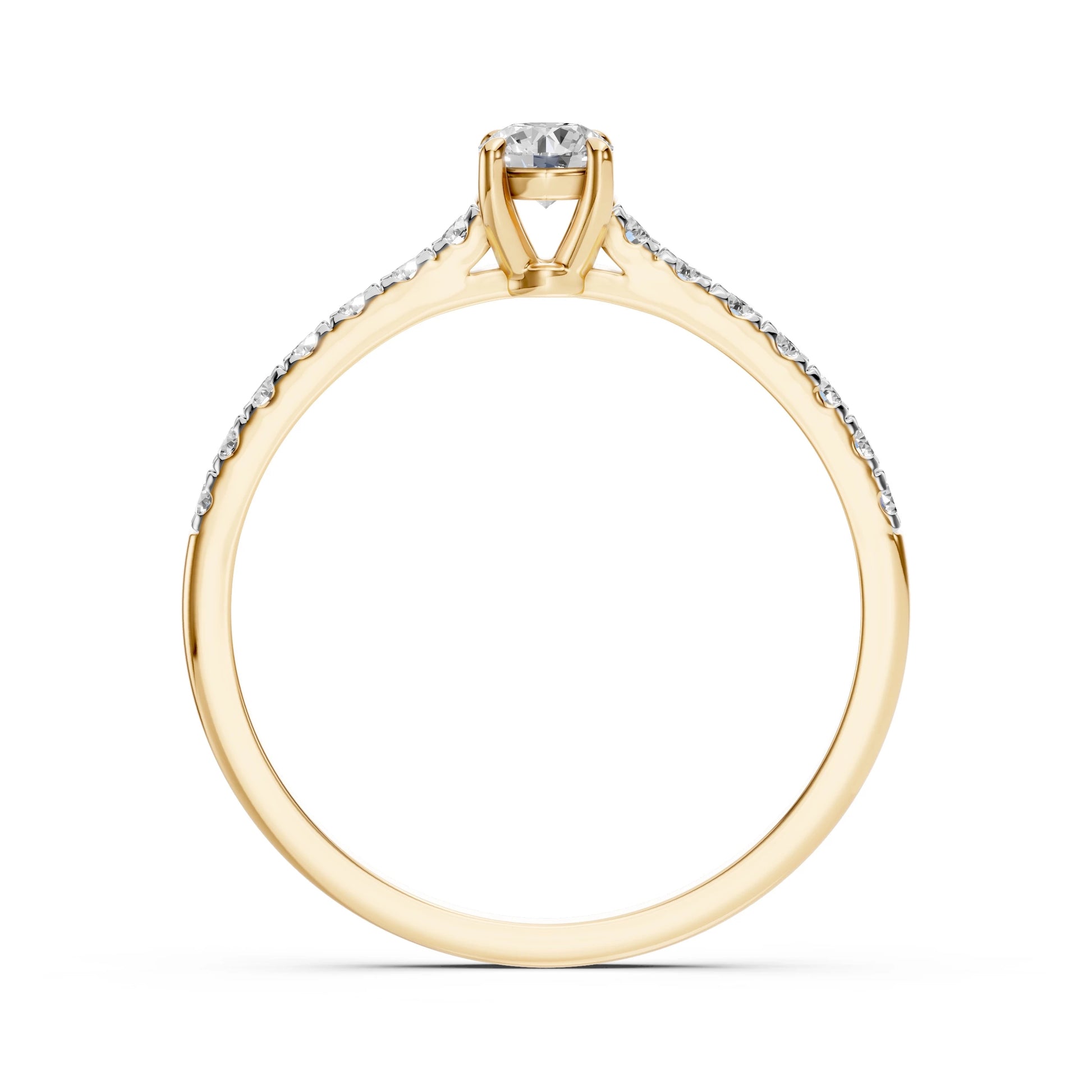 Solitaire Eternity Ring (Round), 0.3 ct — 101-10094(4.2)