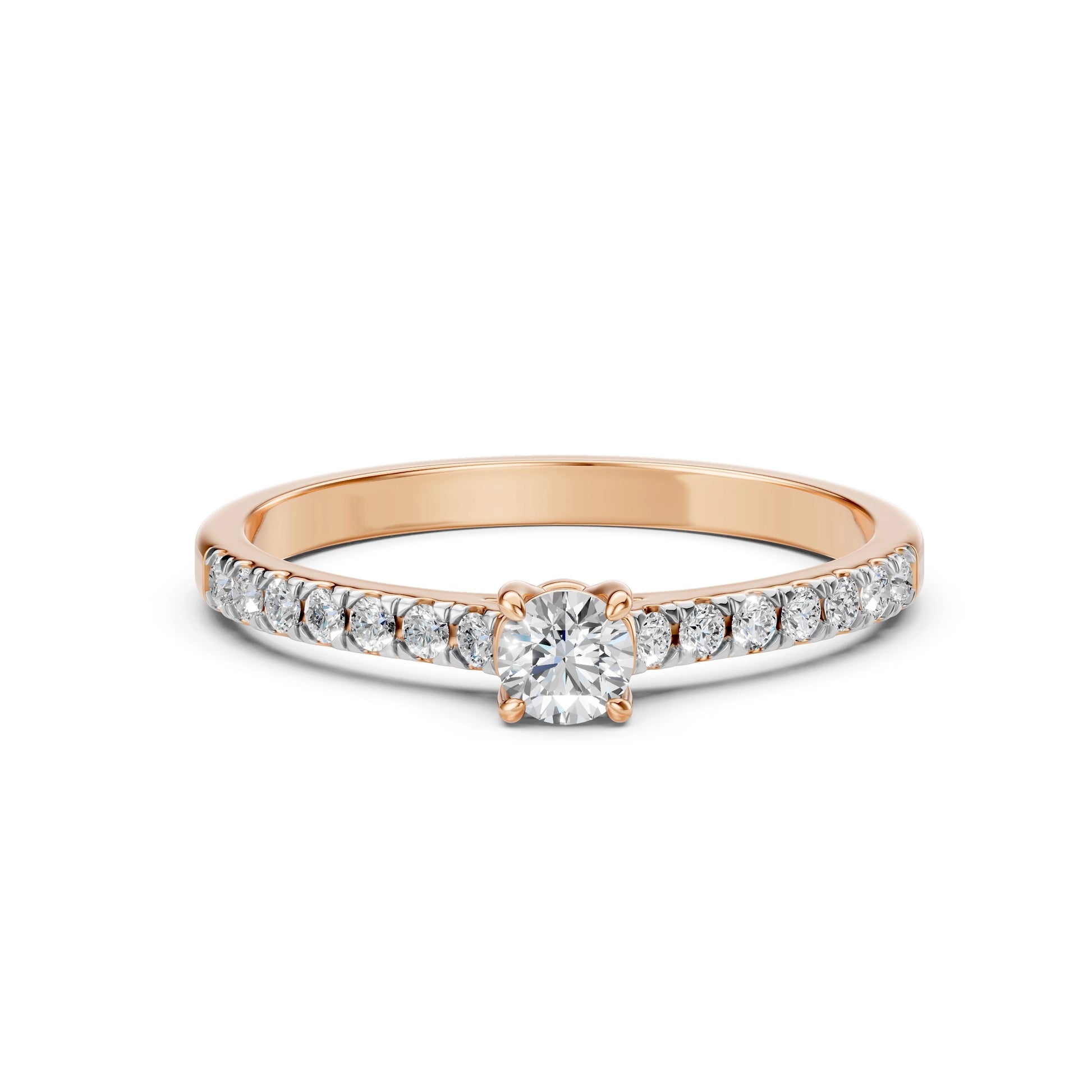 Solitaire Eternity Ring (Round), 0.3 ct — 101-10094(4.2)