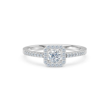 Solitaire Eternity Ring, 0.2 ct — 101-10118/2(3.7)