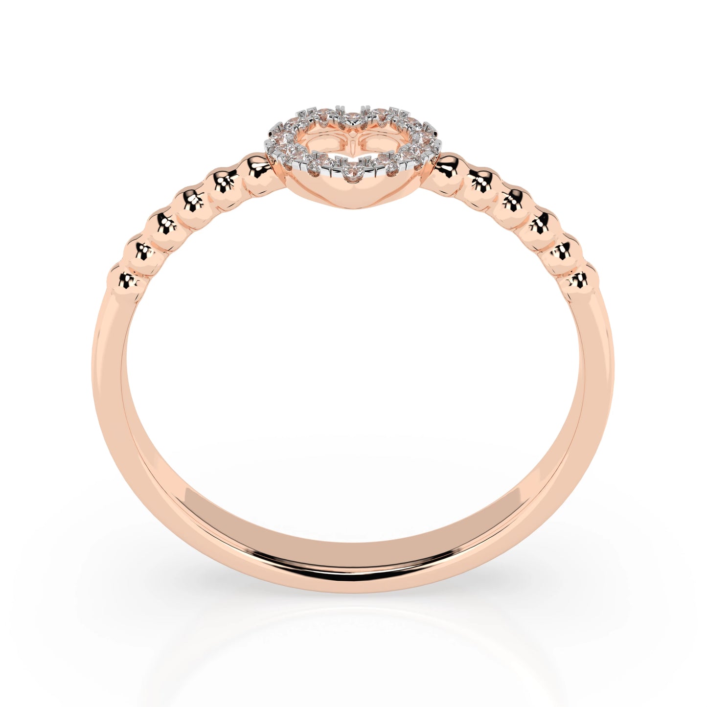 Minimalism Ring (Round), 0.07 ct — 101-10028