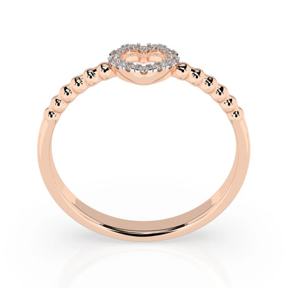 Minimalism Ring (Round), 0.07 ct — 101-10028
