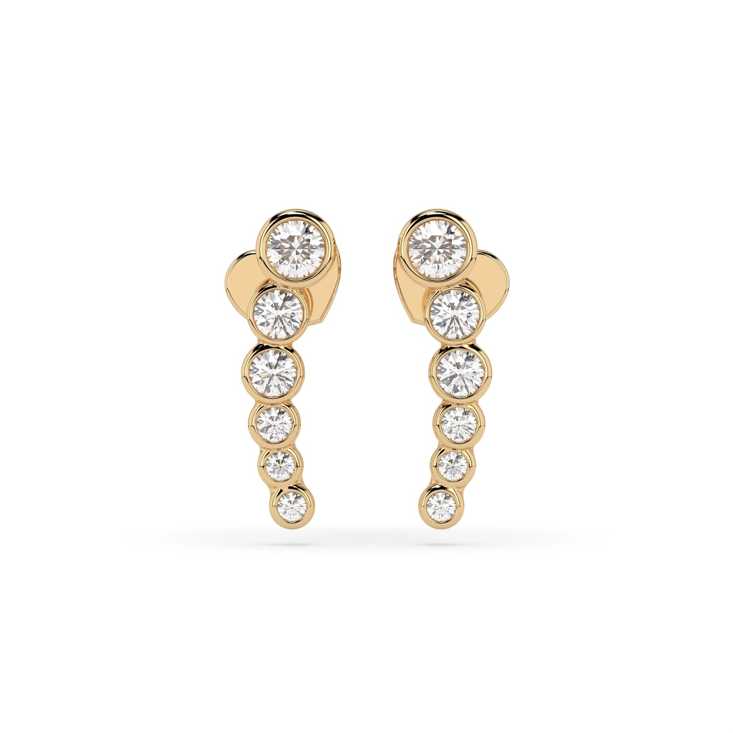 Eternity Earring (Round), 0.03 ct — 102-10031