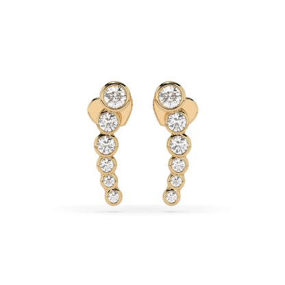 Eternity Earring (Round), 0.03 ct — 102-10031