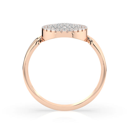 Illusion Ring (Round), 0.15 ct — 101-10073