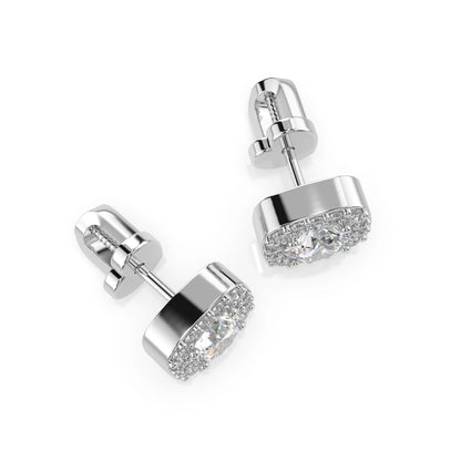 Solitaire Eternity Earring (Round), 0.6 ct — 102-10152(4.2)