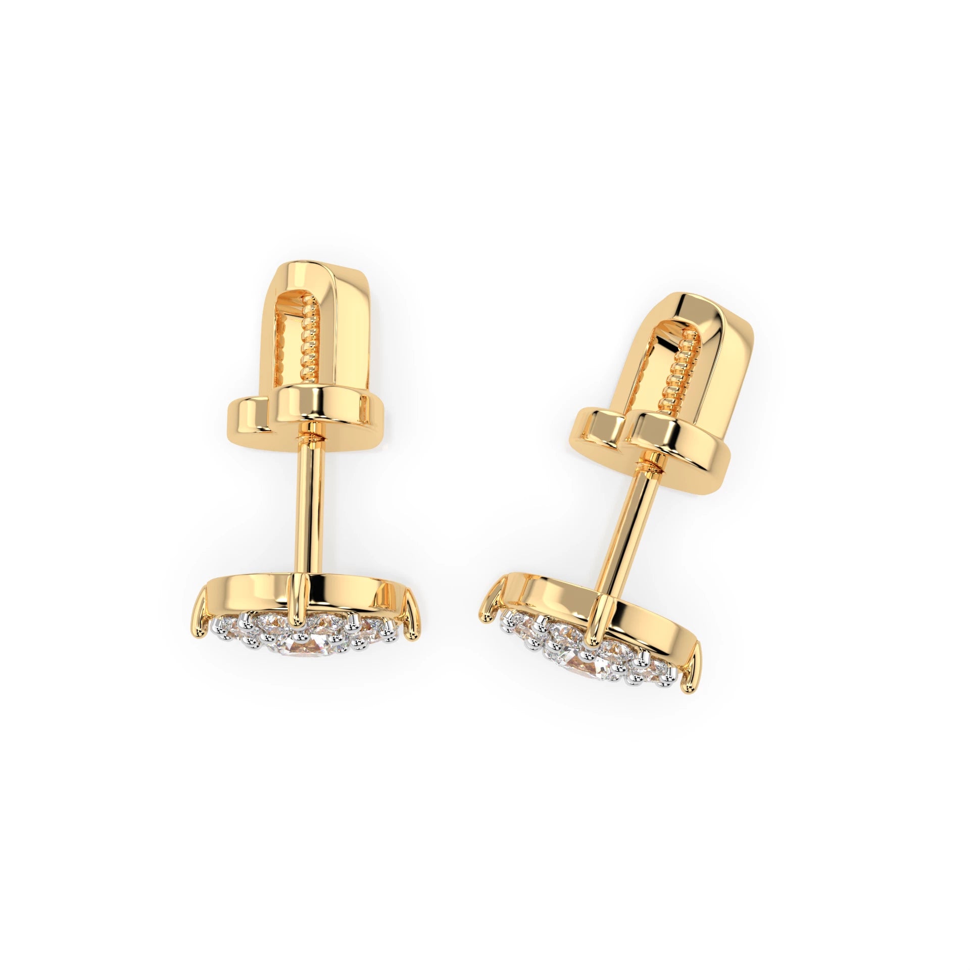 Solitaire Eternity Earring (Round), 0.12 ct — 102-10017(2.5)