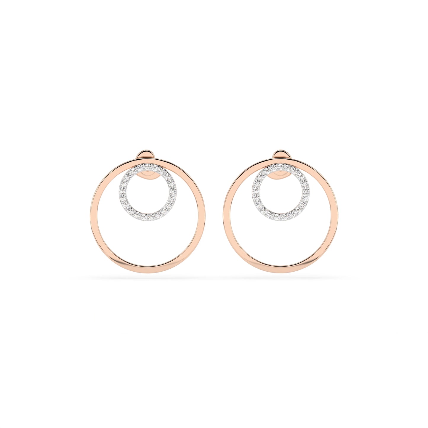 Minimalism Earring (Round), 0.25 ct — 102-10165