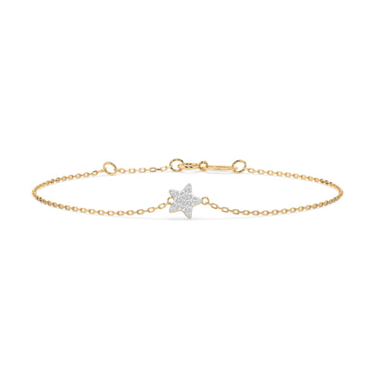 Minimalism Bracelet (Round), 0.03 ct — 105-10013