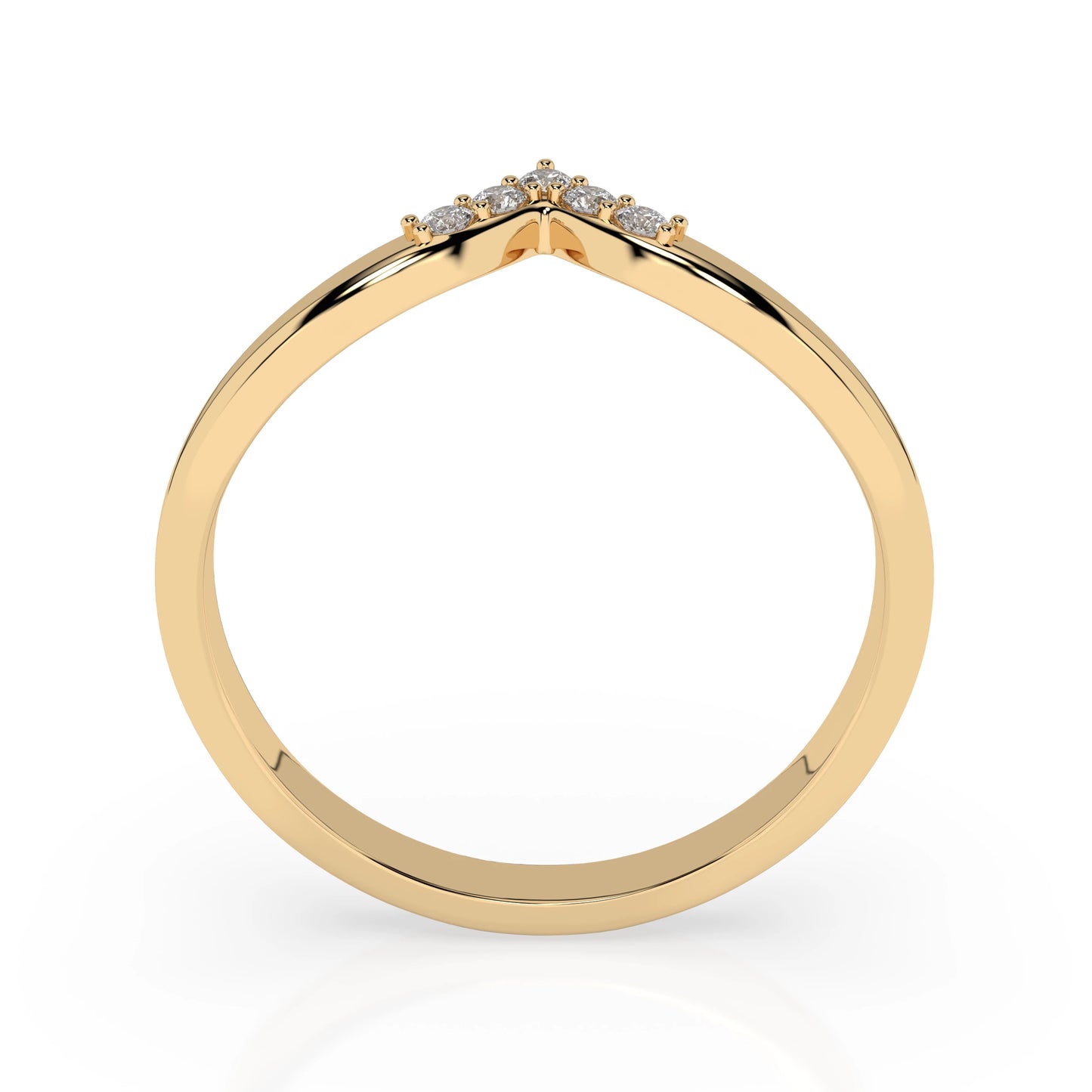 Minimalism Ring (Round), 0.05 ct — 101-10161/2