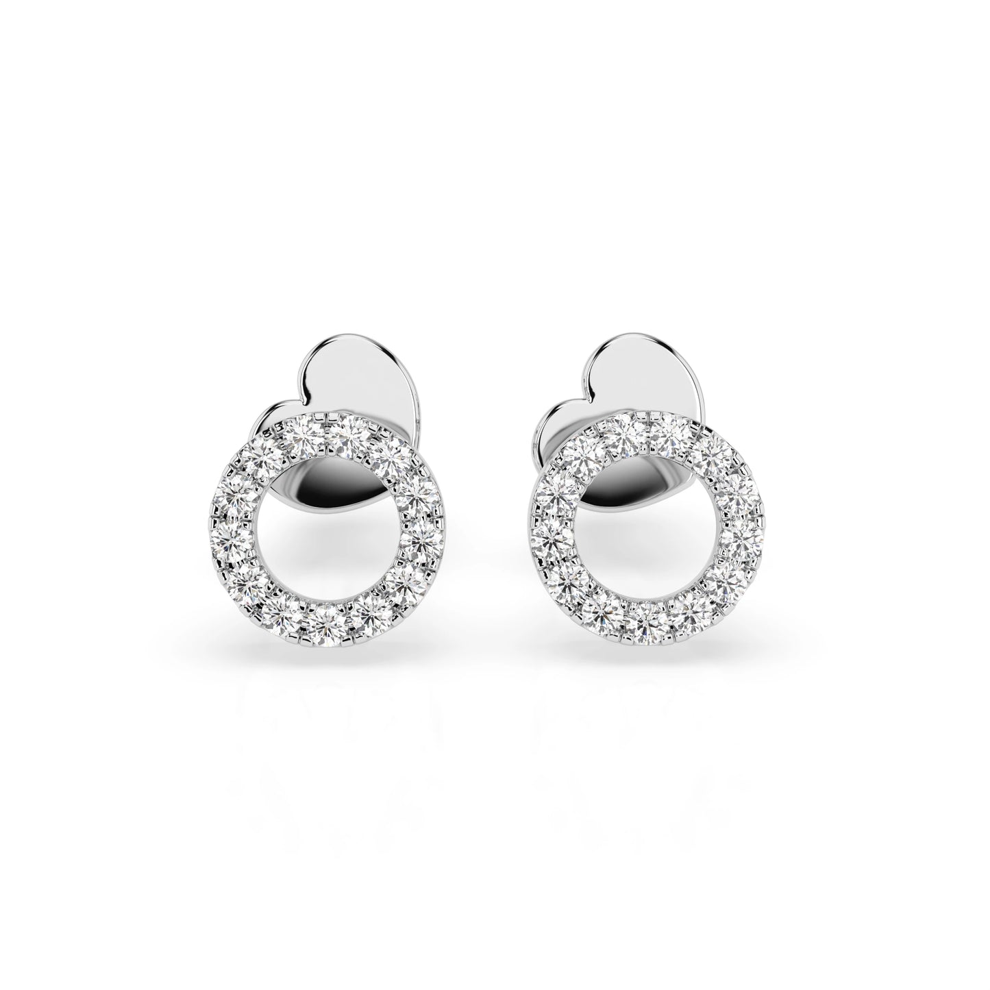 Minimalism Earring (Round), 0.16 ct — 102-10055