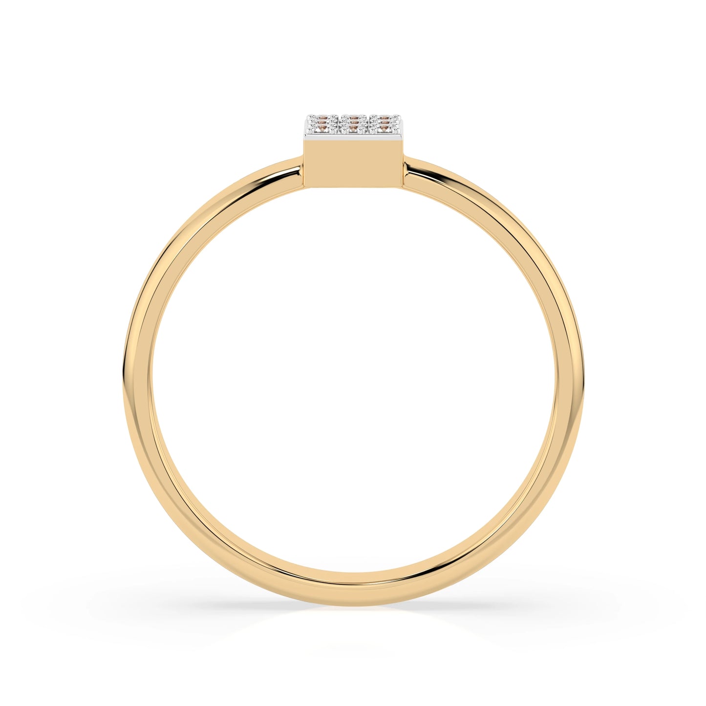 Illusion Ring (Round), 0.05 ct — 101-10063