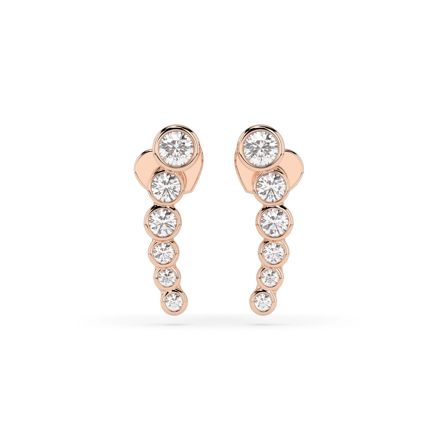 Eternity Earring (Round), 0.03 ct — 102-10031
