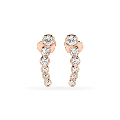 Eternity Earring (Round), 0.03 ct — 102-10031