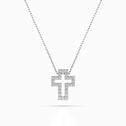 Minimalism Necklace (Round), 0.17 ct — 104-10030