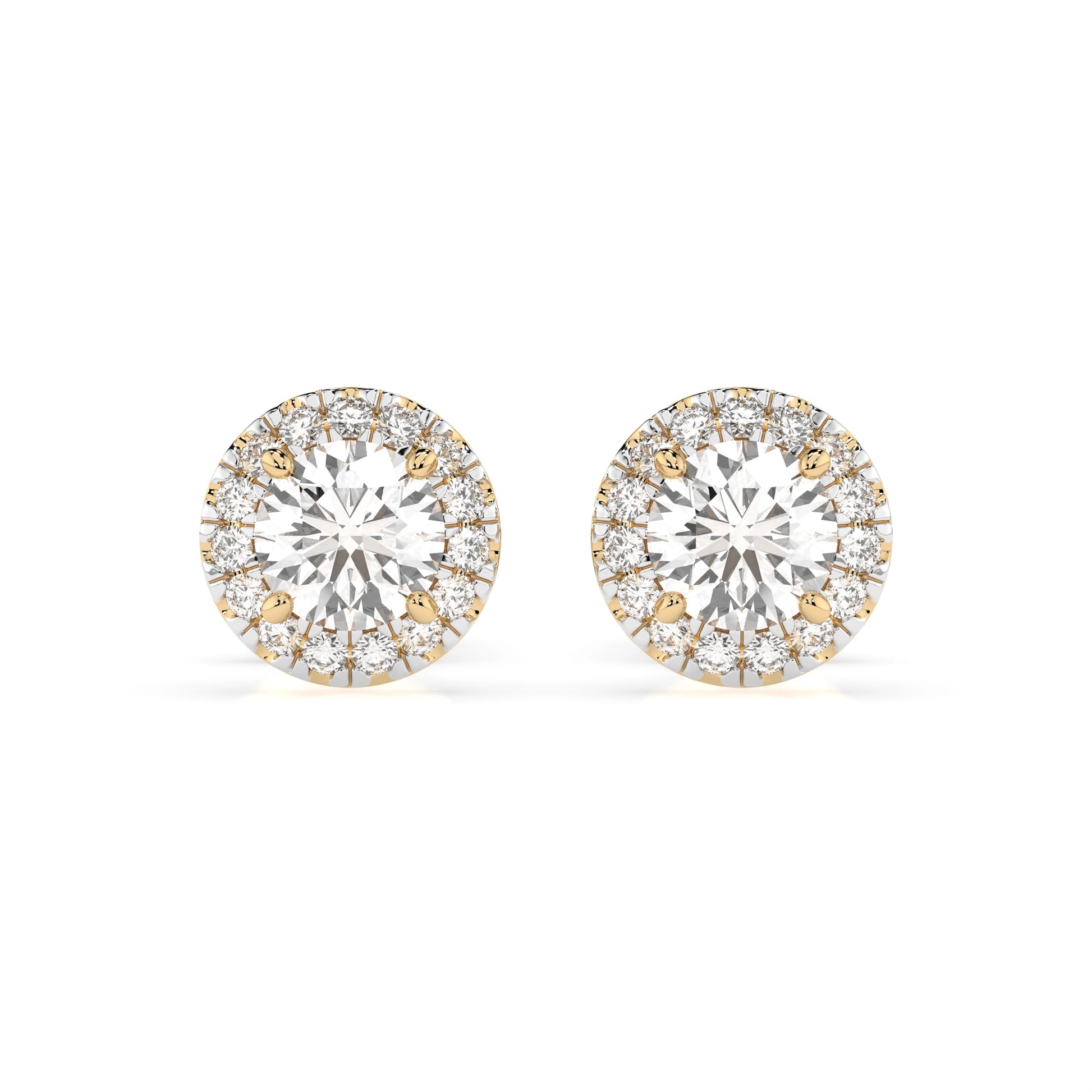 Solitaire Eternity Earring (Round), 0.4 ct — 102-10095(3.7)