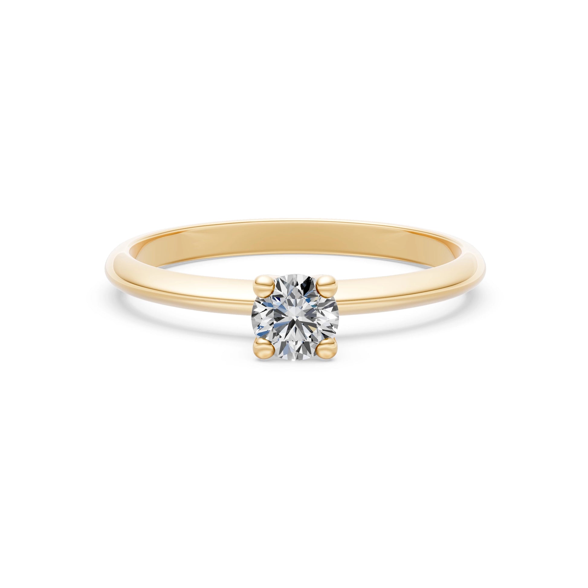 Solitaire Ring, 0.3 ct — 101-10104(4.2)
