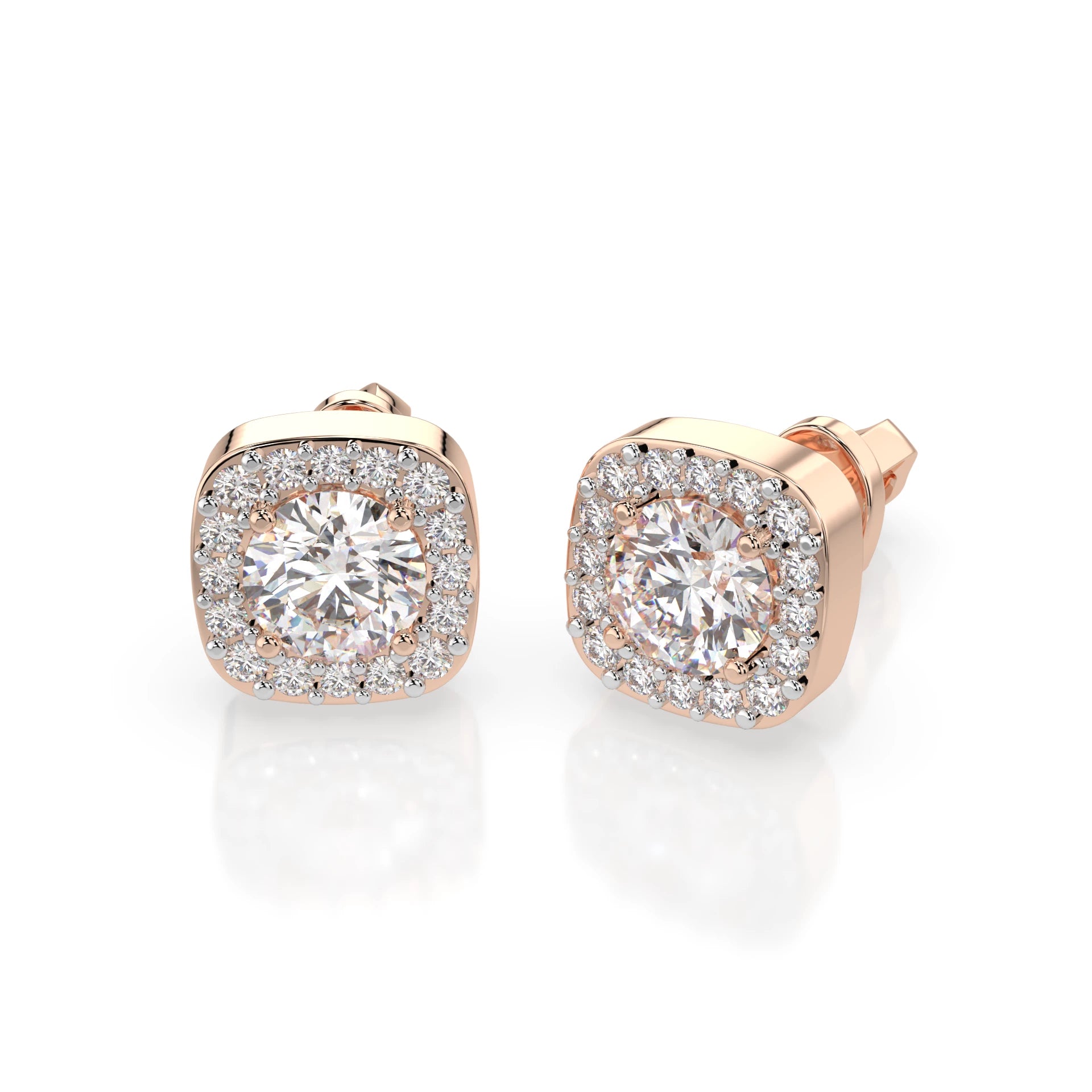 Solitaire Eternity Earring (Round), 0.6 ct — 102-10152(4.2)