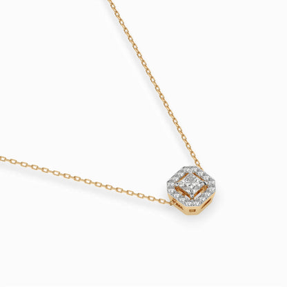 Solitaire Eternity Necklace (Princess), 0.17 ct — 104-10045(3.0)PR