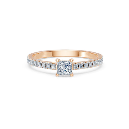 Solitaire Eternity Ring, 0.3 ct — 101-10191(0.30)PR