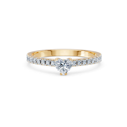 Solitaire Eternity Ring, 0.3 ct — 101-10191(0.30)HRT