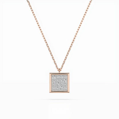 Illusion Necklace (Round), 0.07 ct — 104-10036